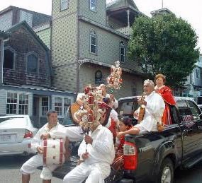 holy ghost portuguese feast festival parade vineyard martha