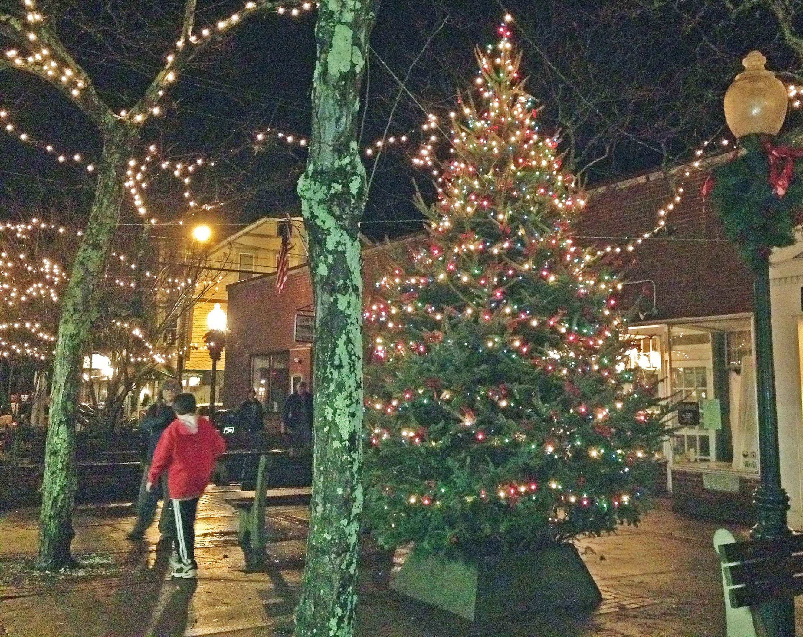 Oak Bluffs Tree Lighting Marthas Vineyard Online - 